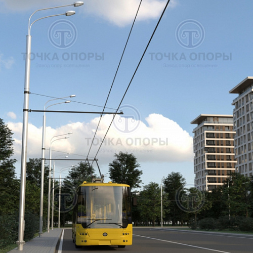 Опора контактной сети ТФ-2500-9,0-01